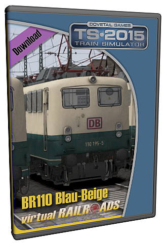 vR BR110 Blau-Beige